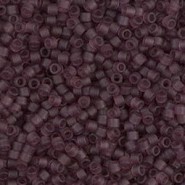 Miyuki delica Beads 11/0 - Matted transparent mauve DB-1264